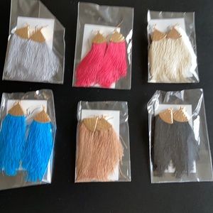 Fun and fabulous earrings bought on the Big Island of Hawaii